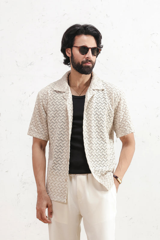 Crochet Knit Shirt