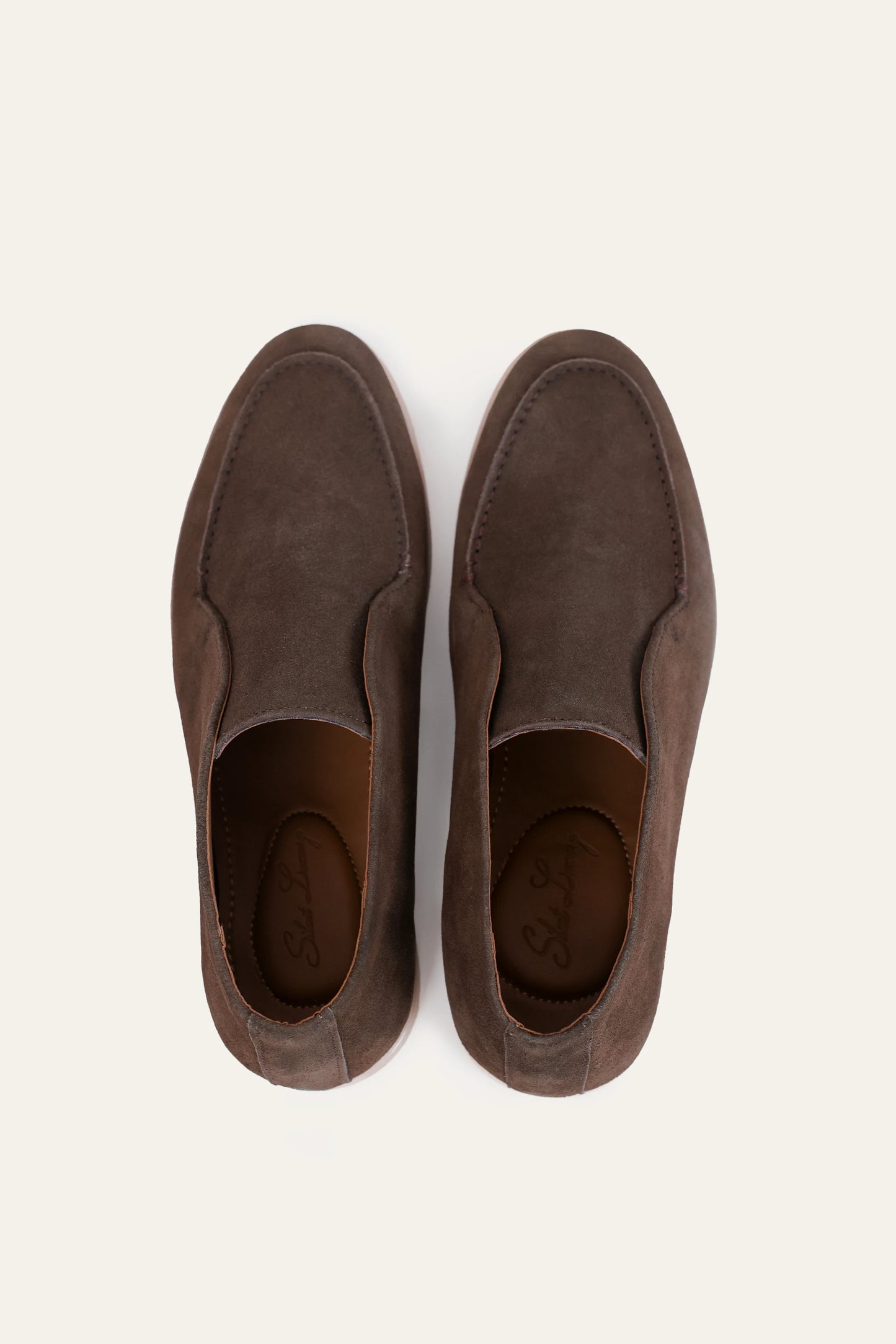 High-Top Suede Loafers