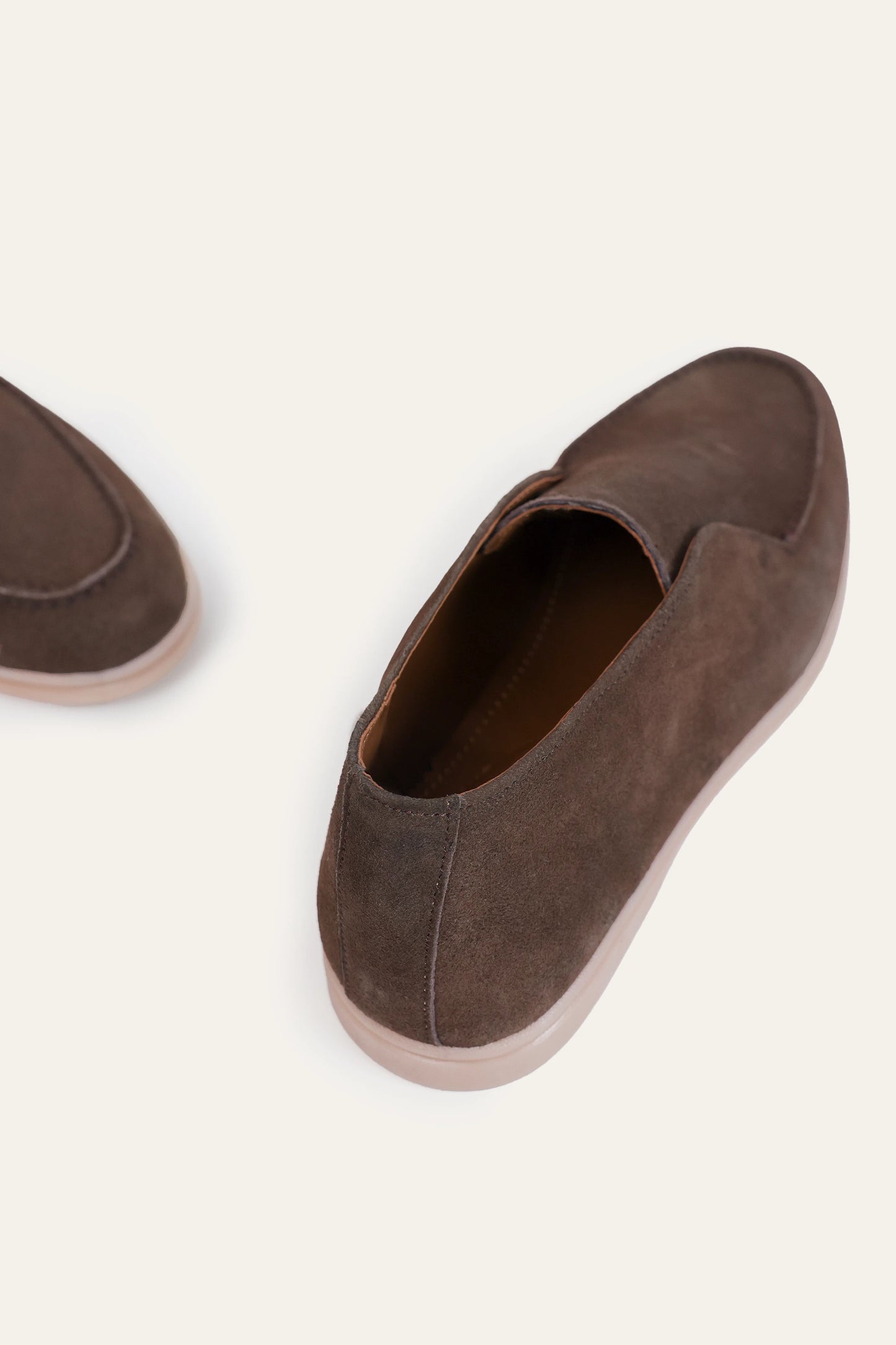 High-Top Suede Loafers