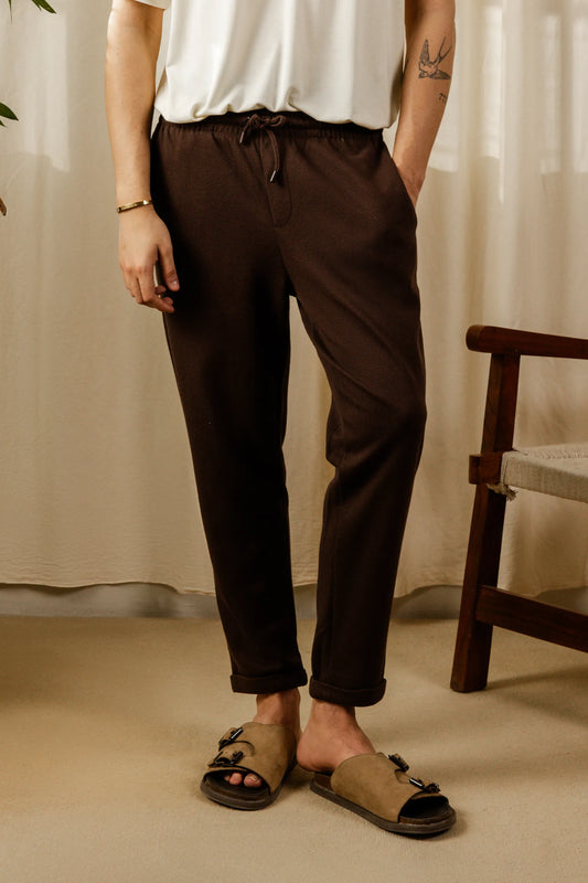 Pique Knit Trousers