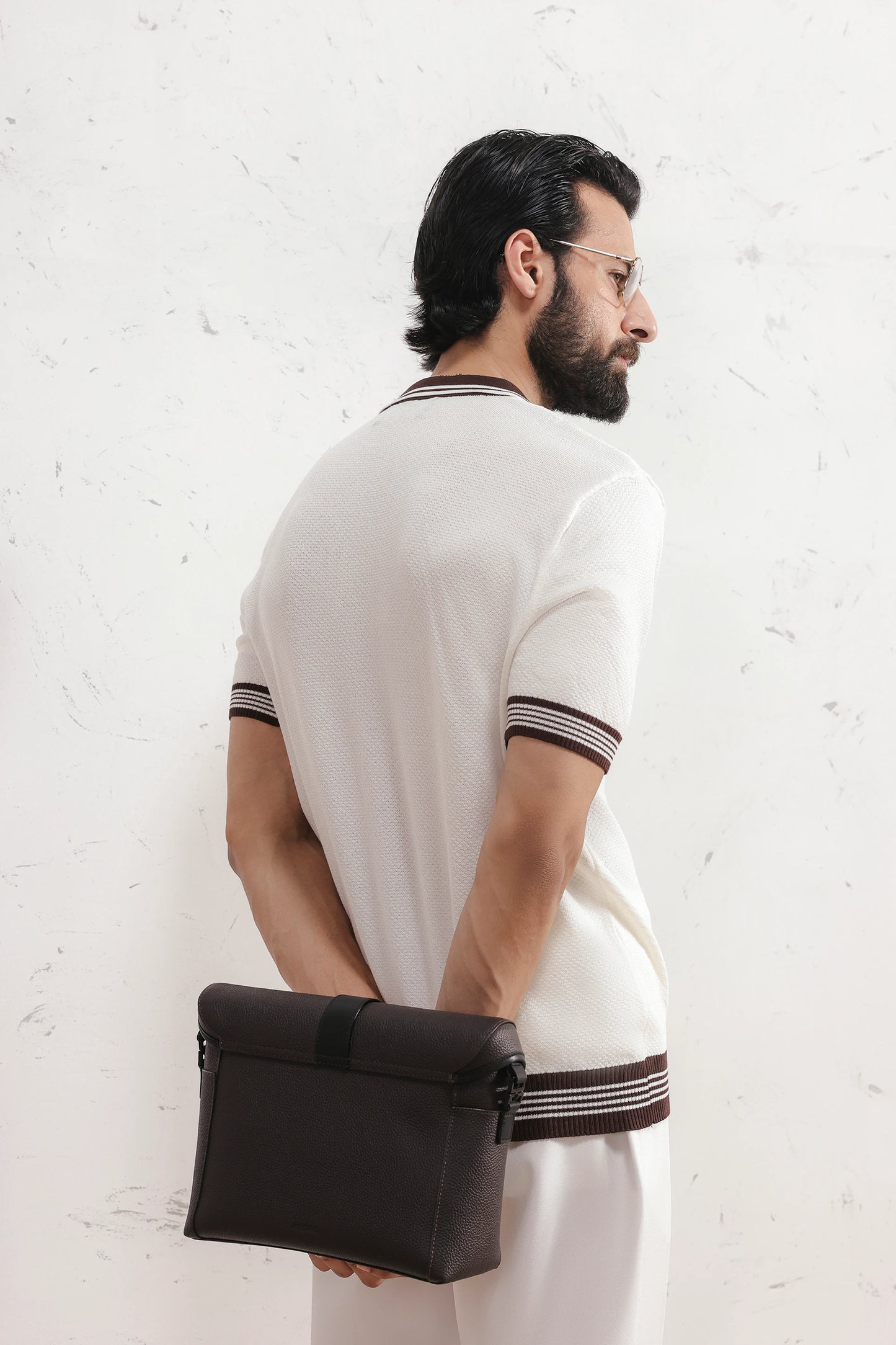 Fine Gauge Knit Polo