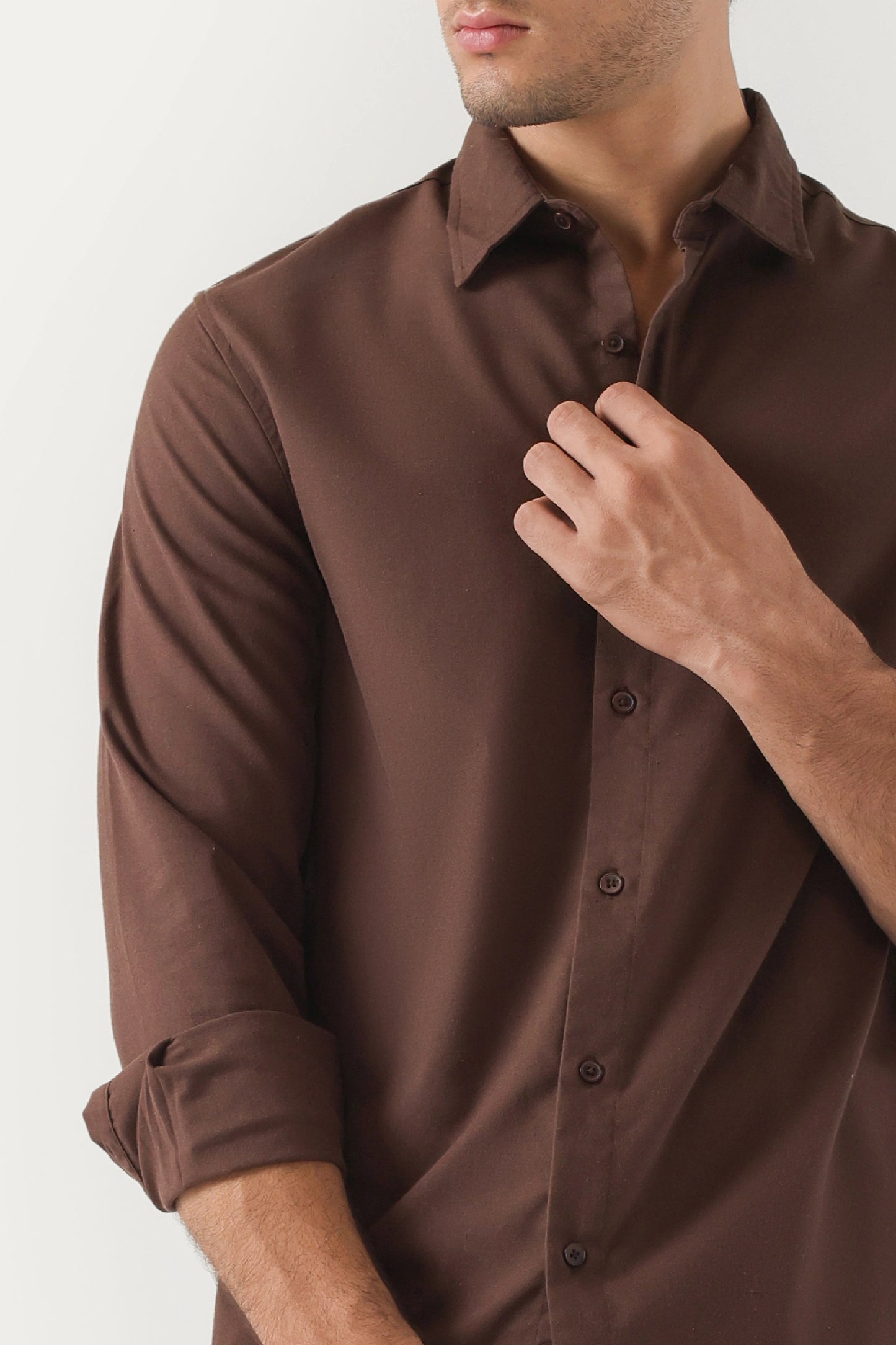 Tailored Fit Linen Shirt