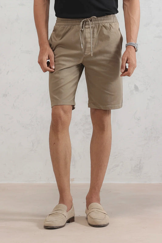 Satin Twill Shorts