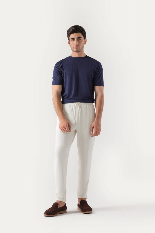 Pique Knit Trousers