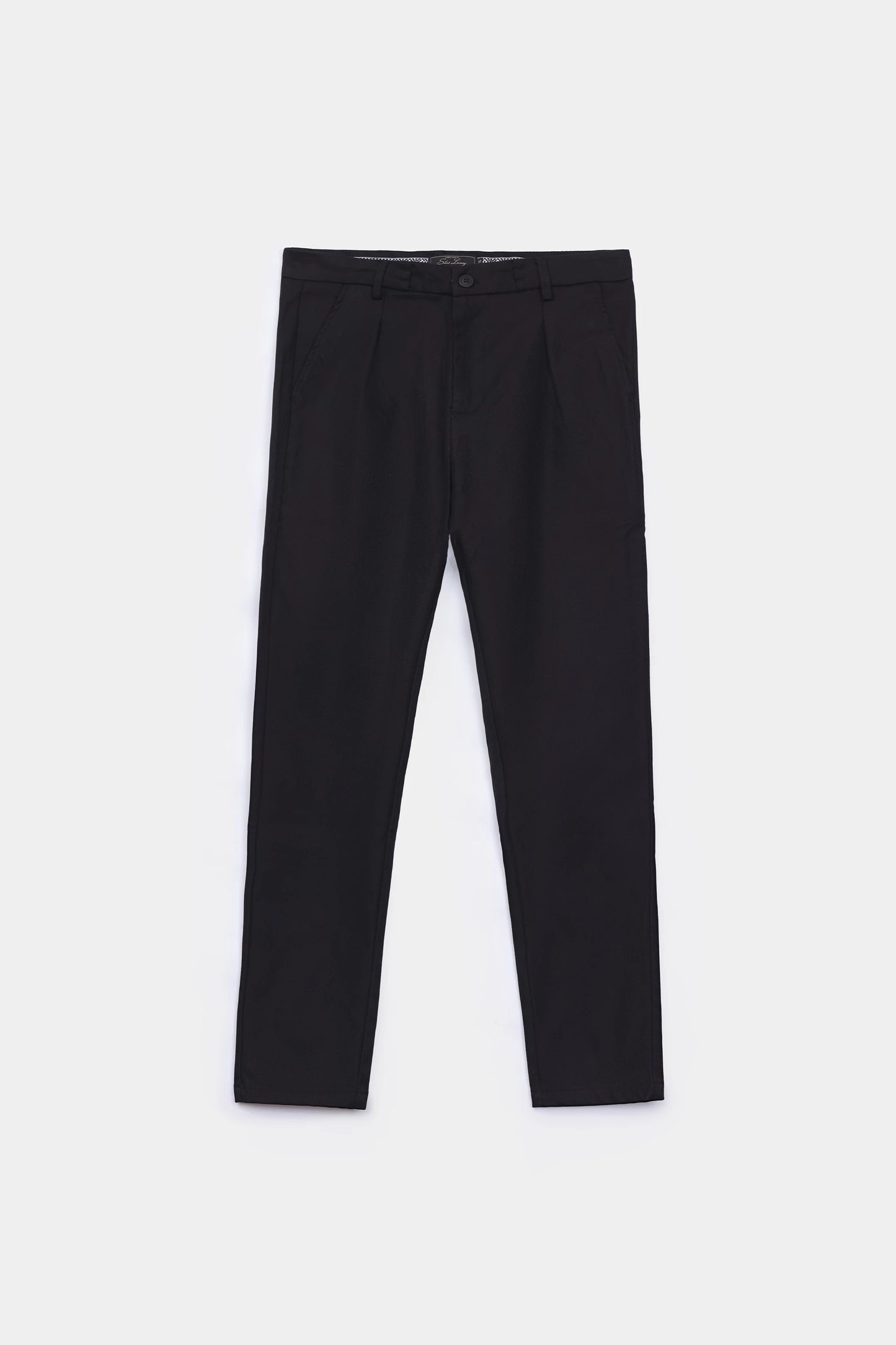 Pleated Straight Fit Trousers