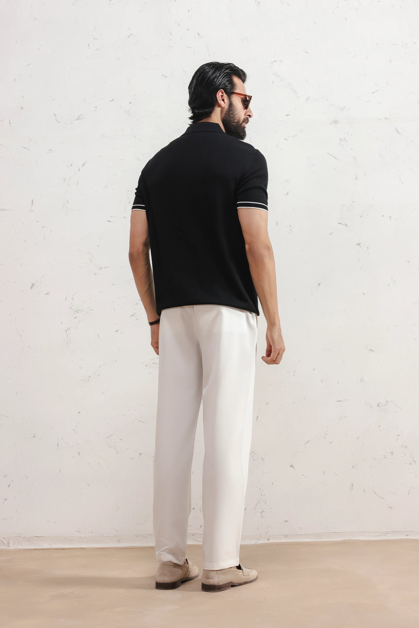 Tipping Quarter Zip Polo