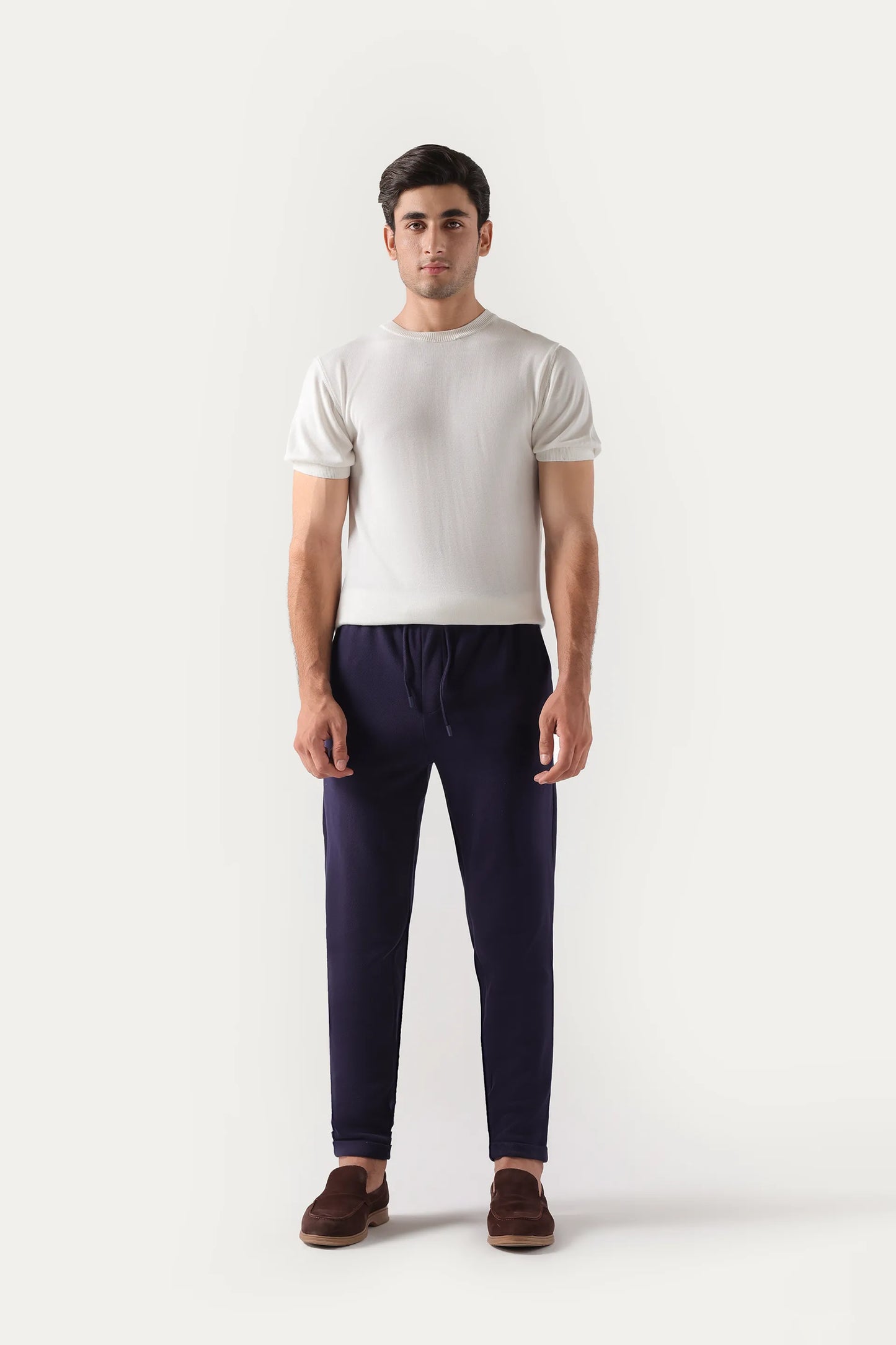 Pique Knit Trousers
