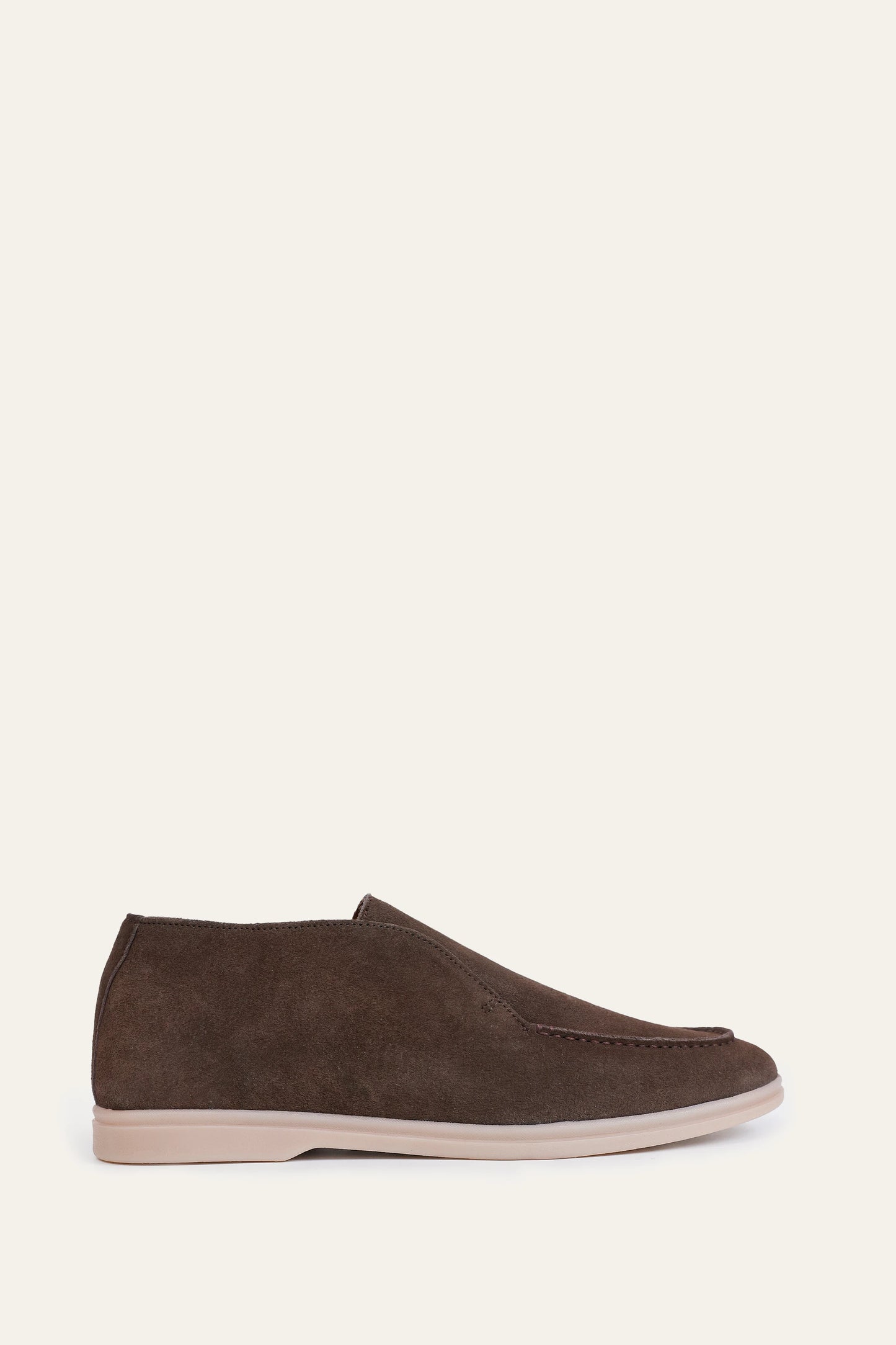 High-Top Suede Loafers