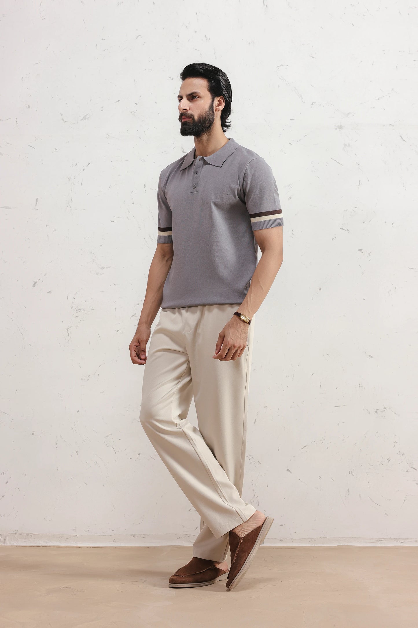 Viscose Knit Polo