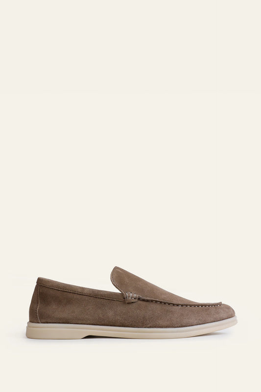 Goat Suede Loafers