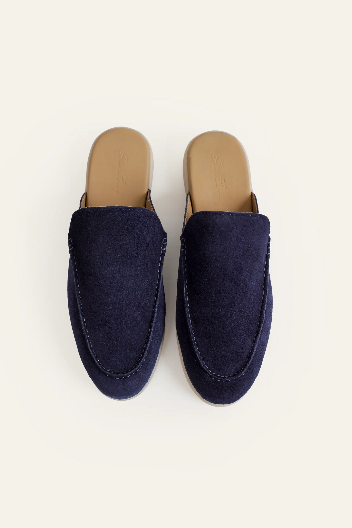 Goat Suede Mules