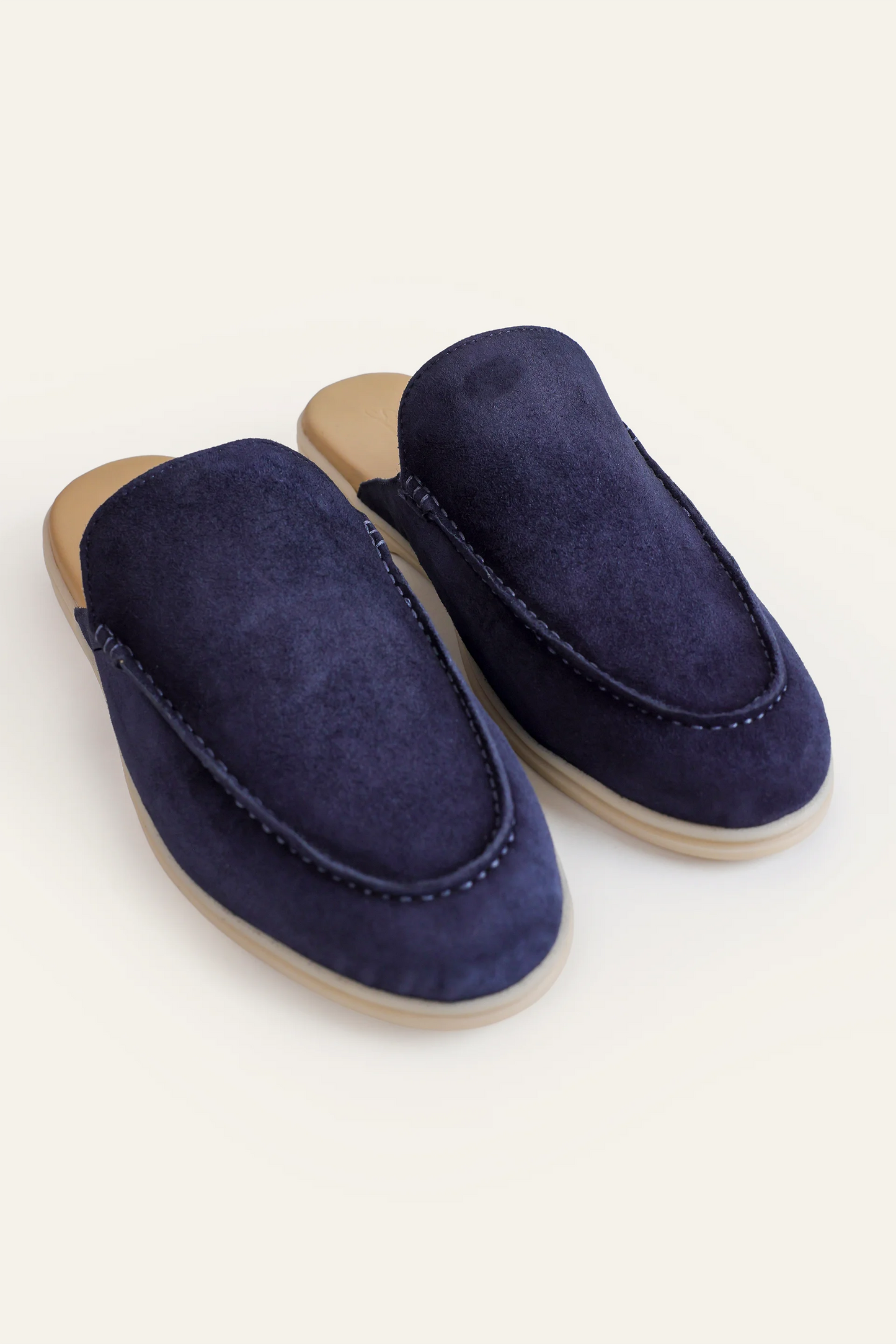Goat Suede Mules