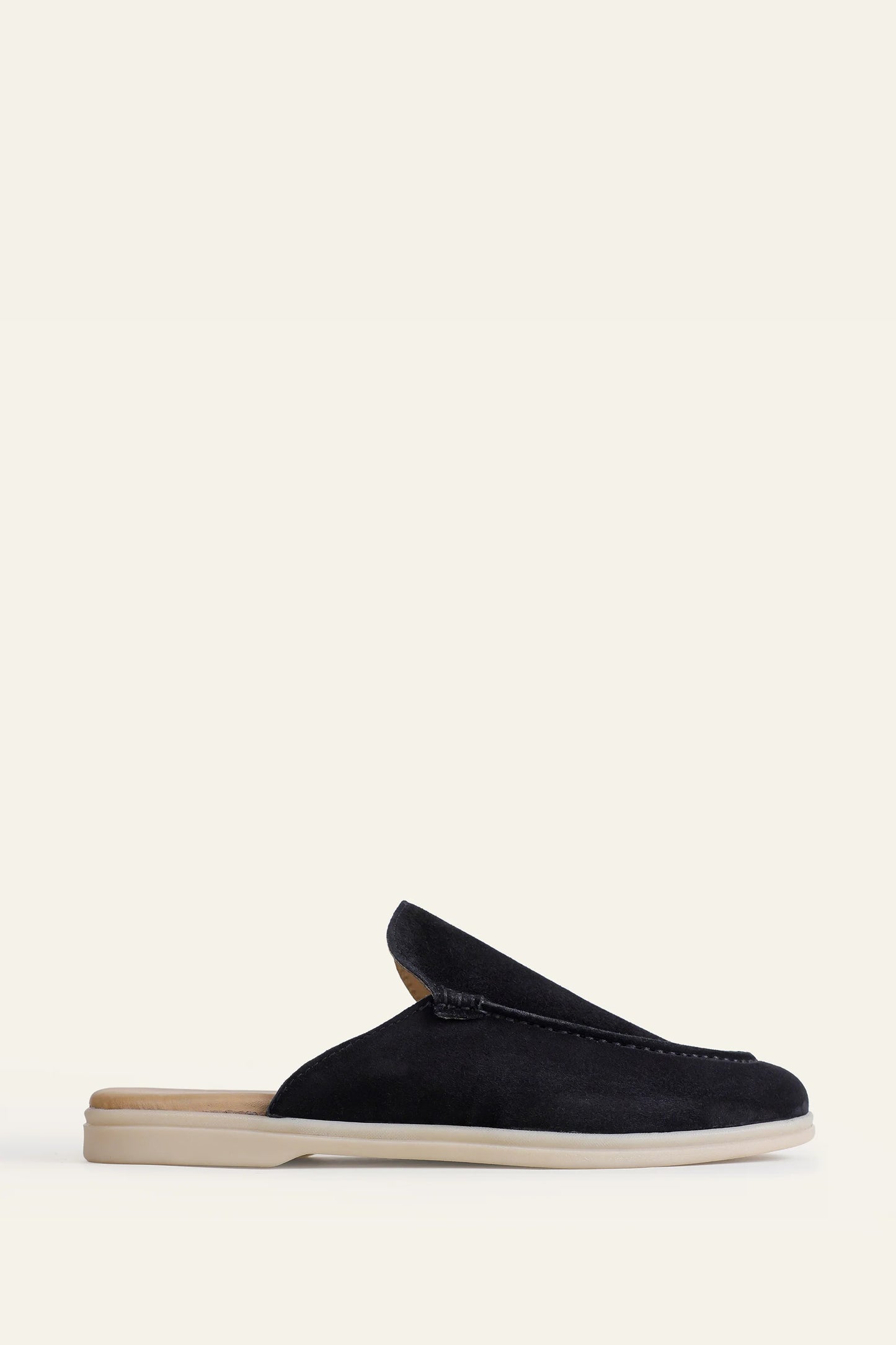 Goat Suede Mules