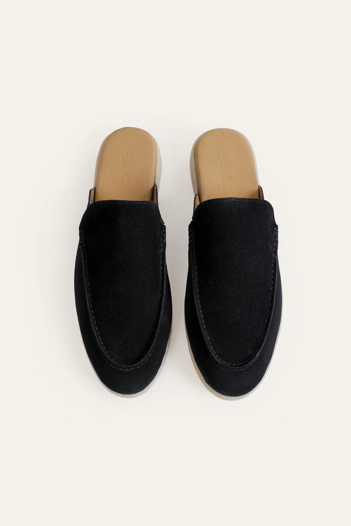 Goat Suede Mules