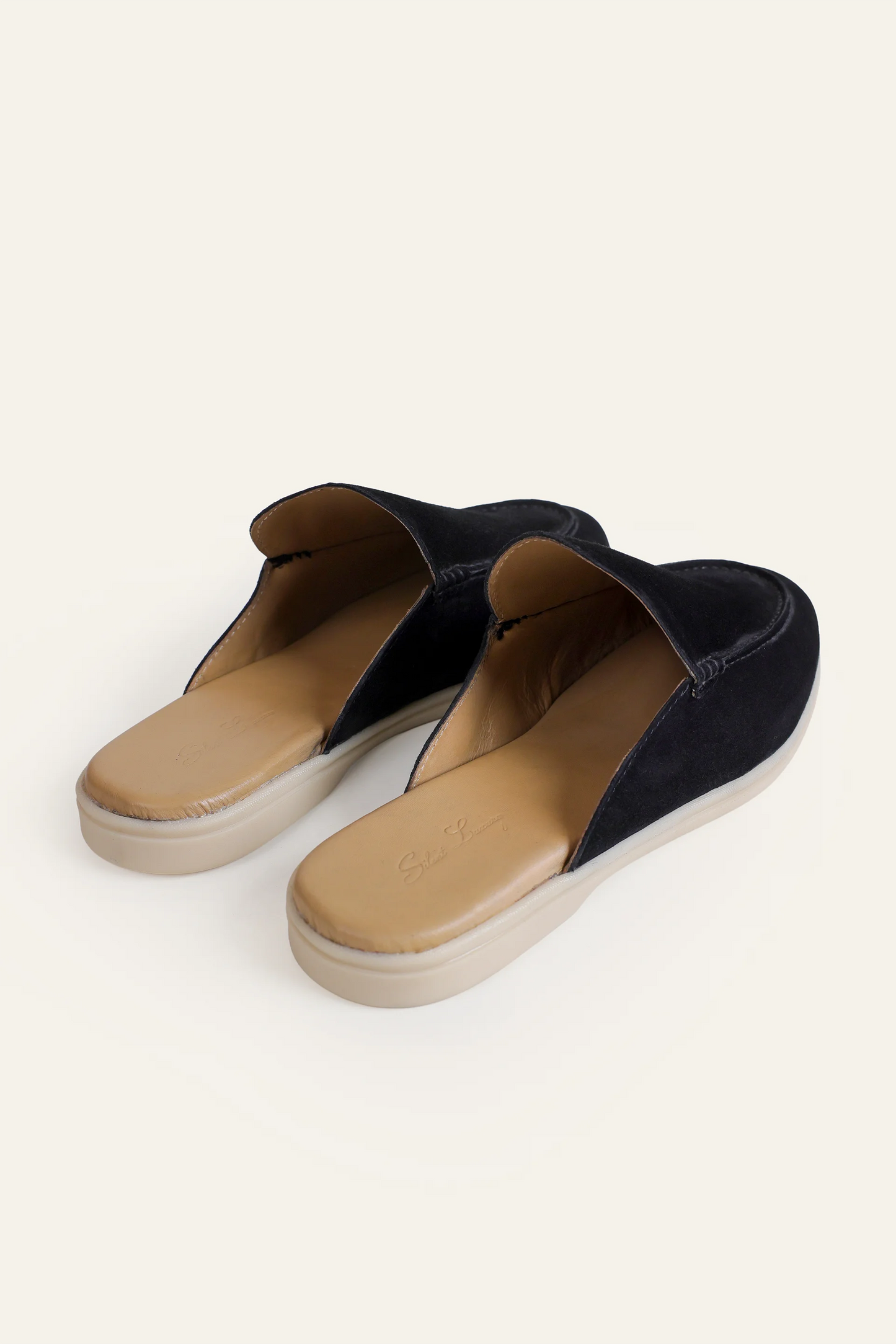 Goat Suede Mules