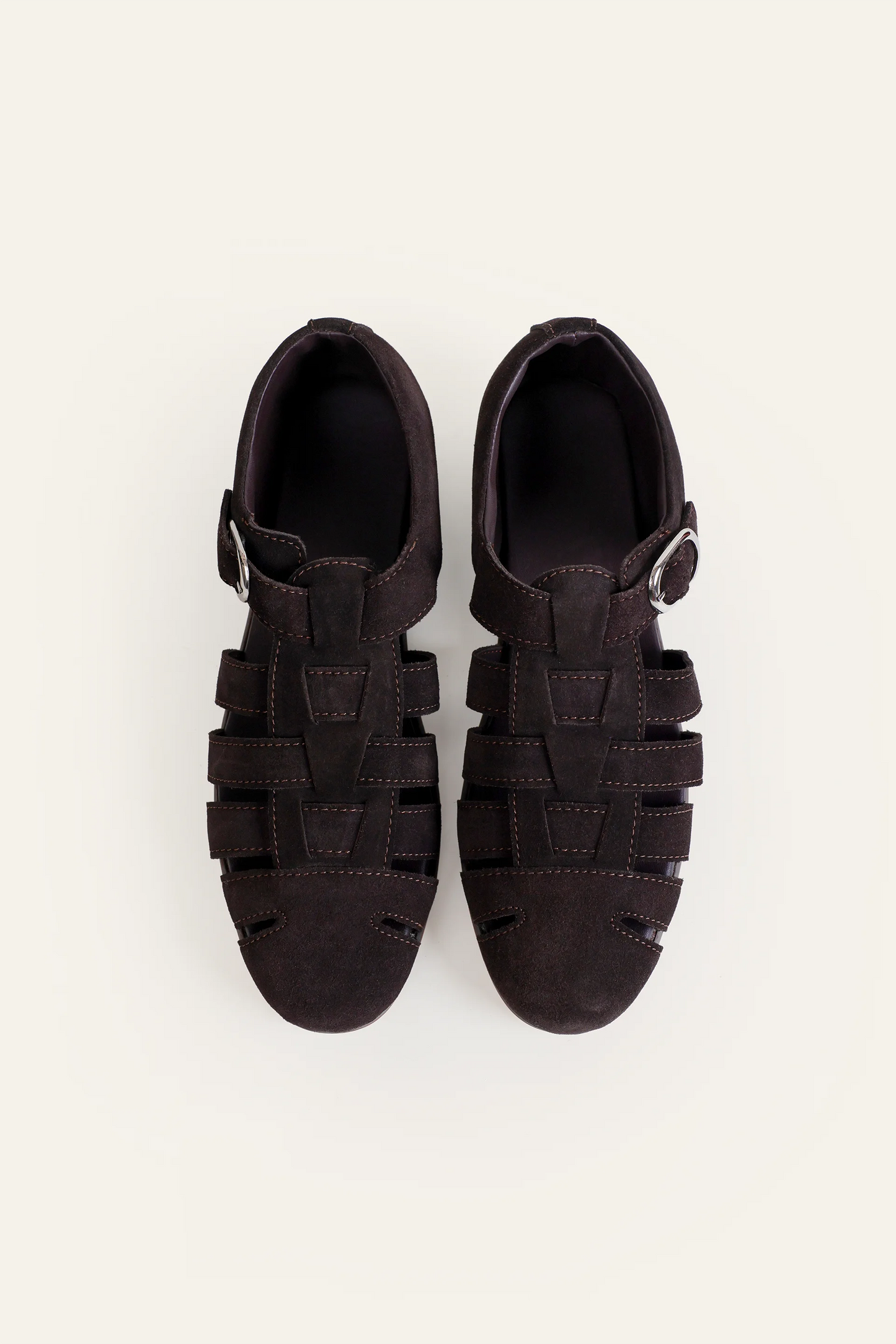 Suede Fisherman Sandals