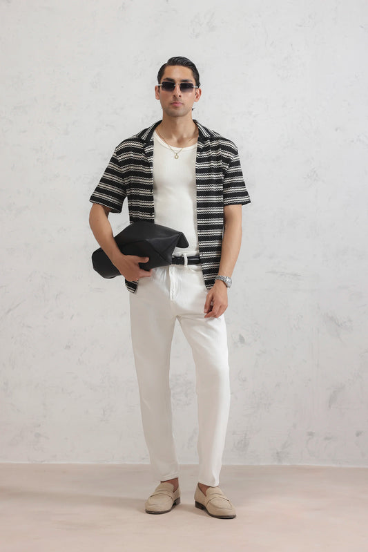 Crochet Knit Shirt