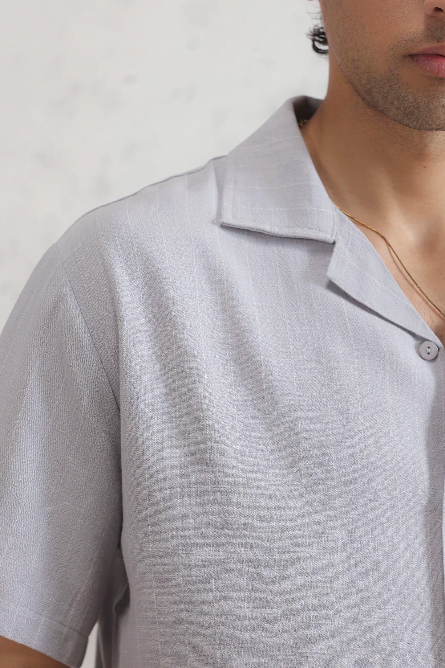 Pinstripe Linen Shirt