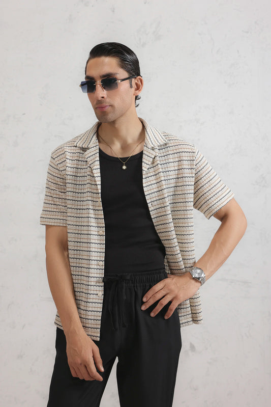 Crochet Knit Shirt