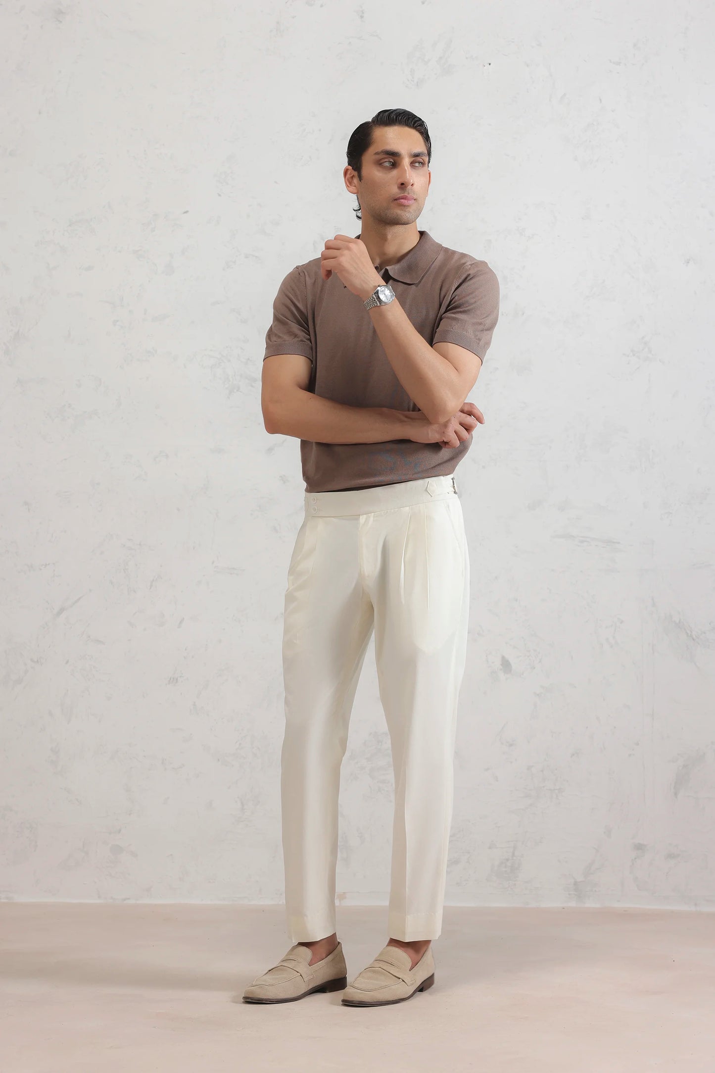 Lyocell Knit Polo