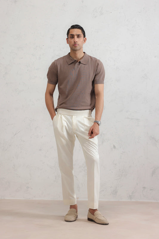 Lyocell Knit Polo