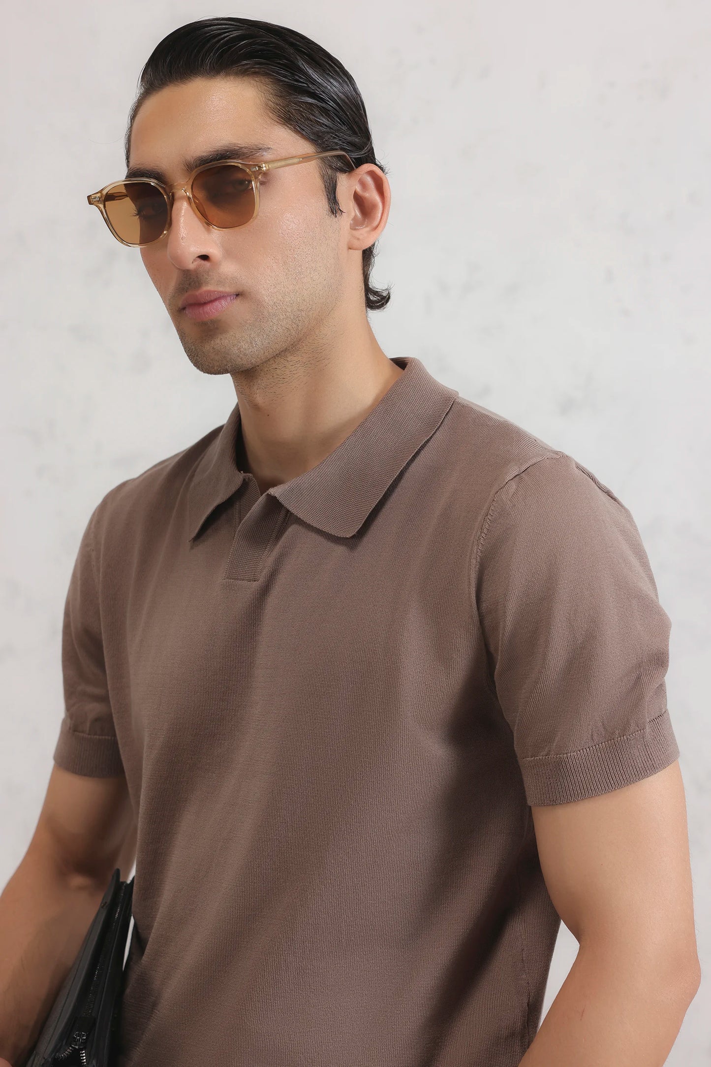 Lyocell Knit Polo