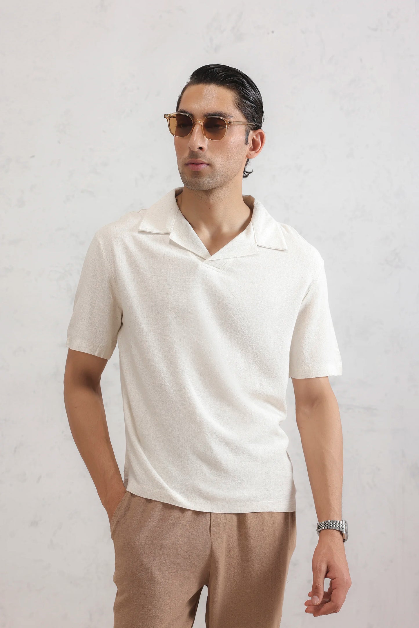 Linen Polo
