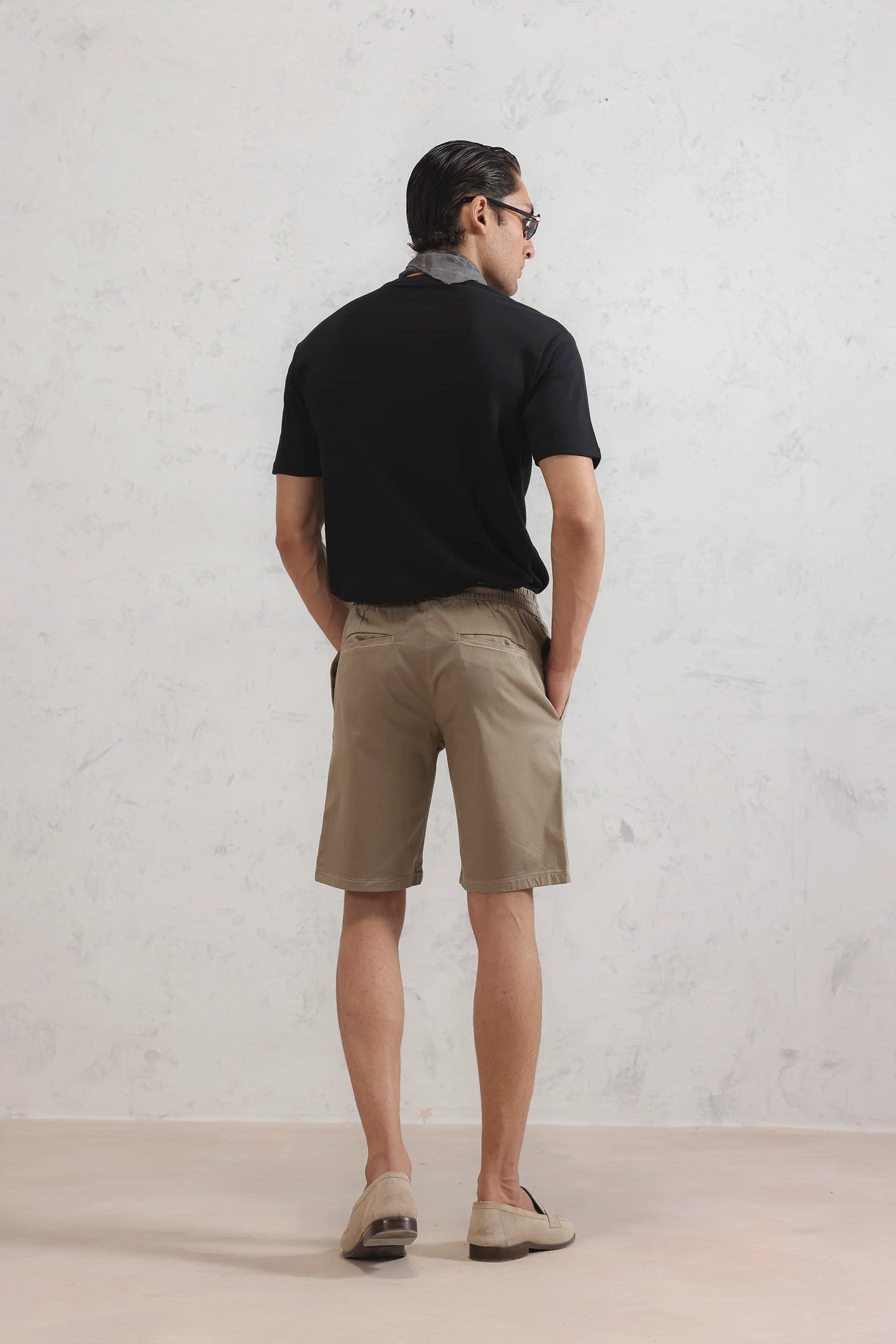 Satin Twill Shorts