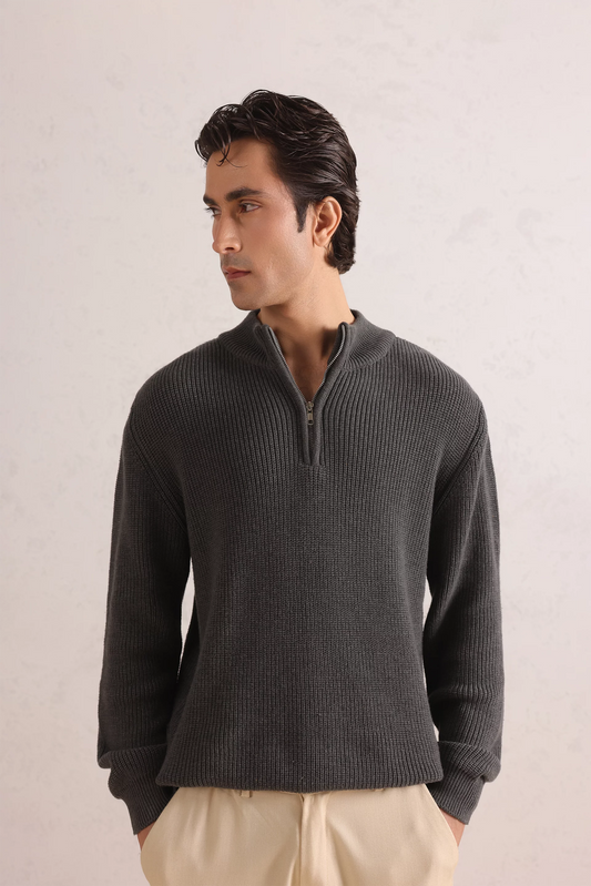 Quarter-Zip Sweater