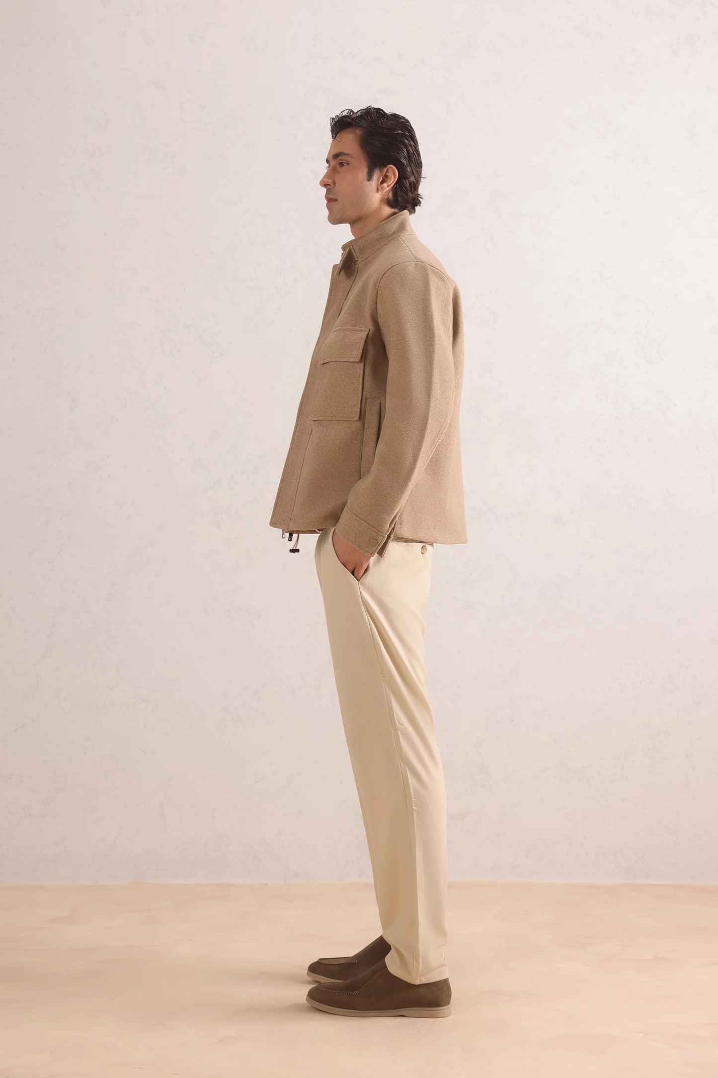 Tweed Utility Jacket