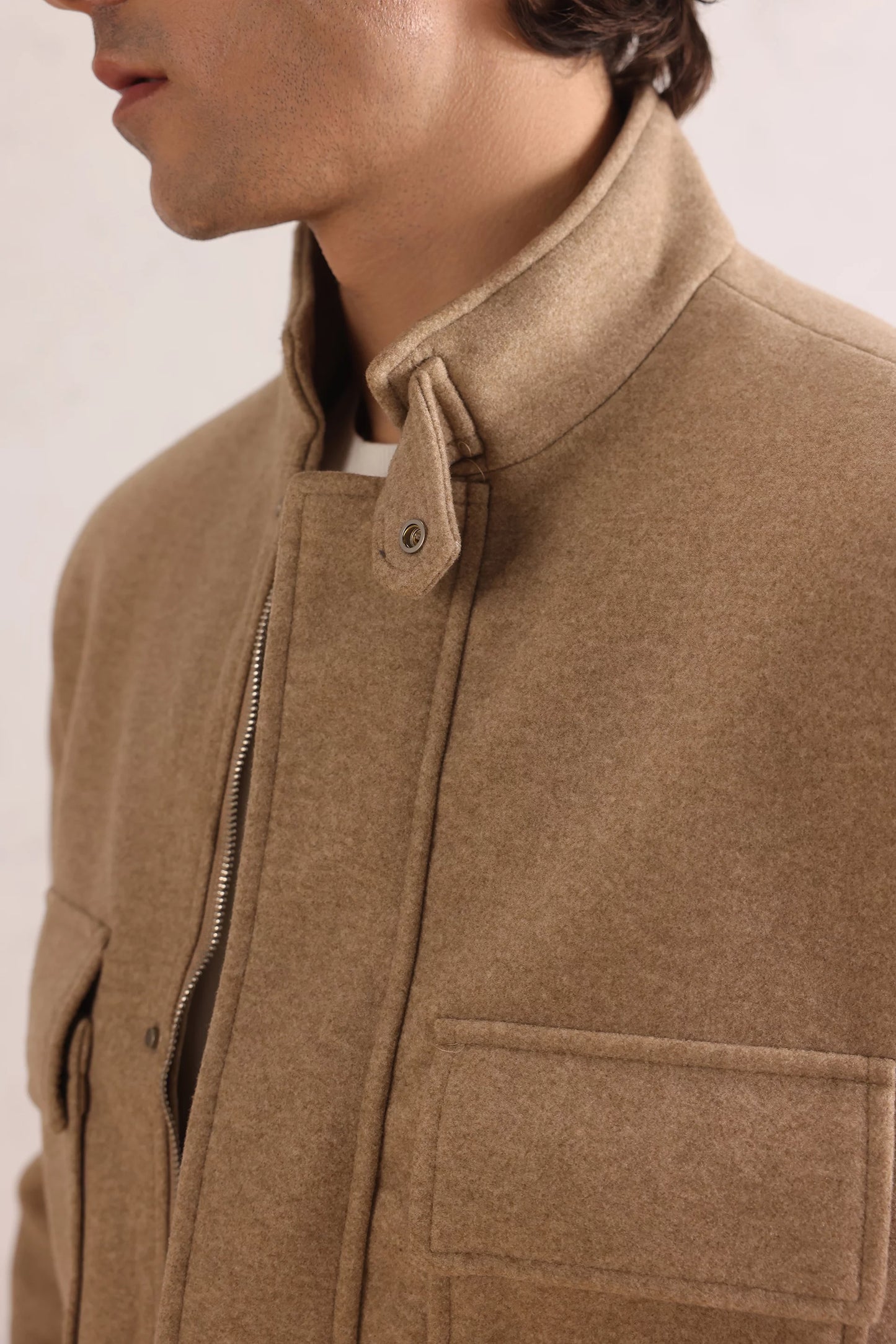 Tweed Utility Jacket