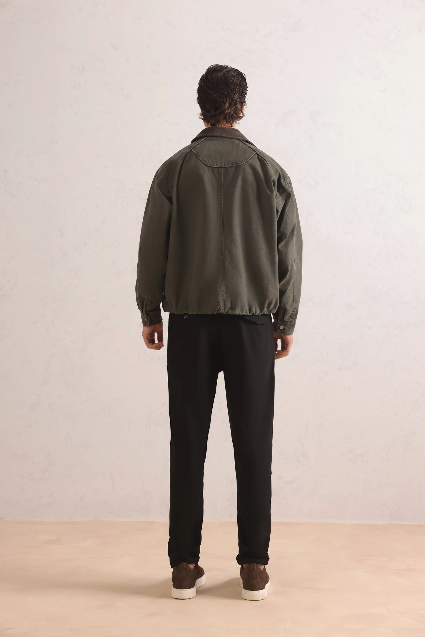 Oversized Harrington Jacket