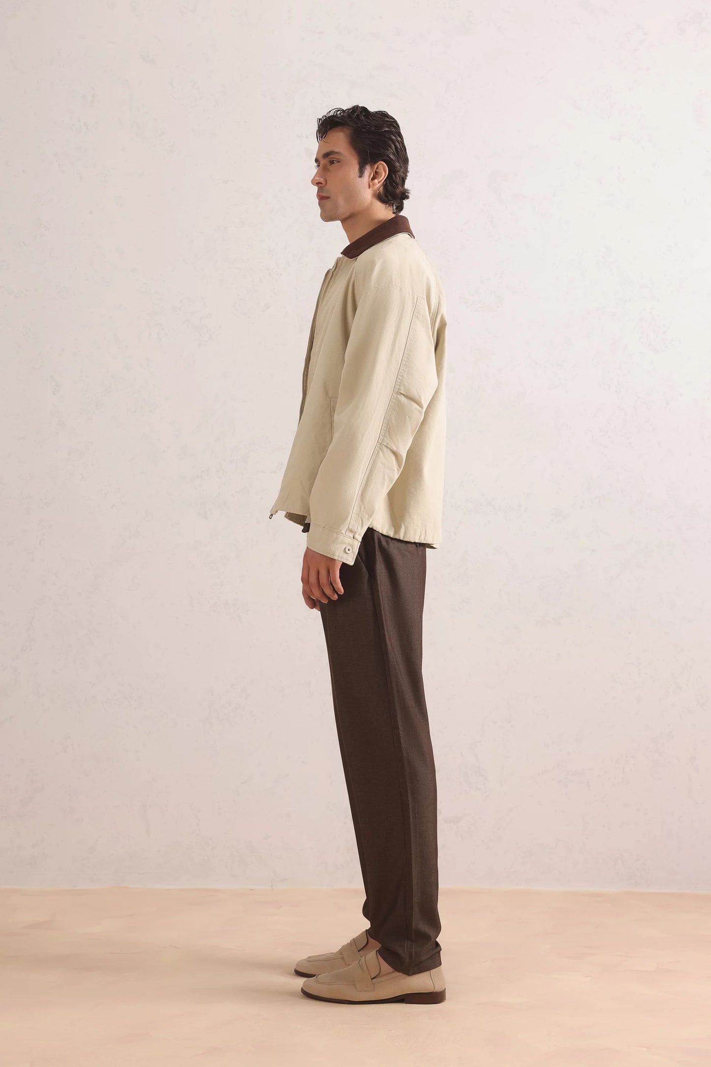 Oversized Harrington Jacket