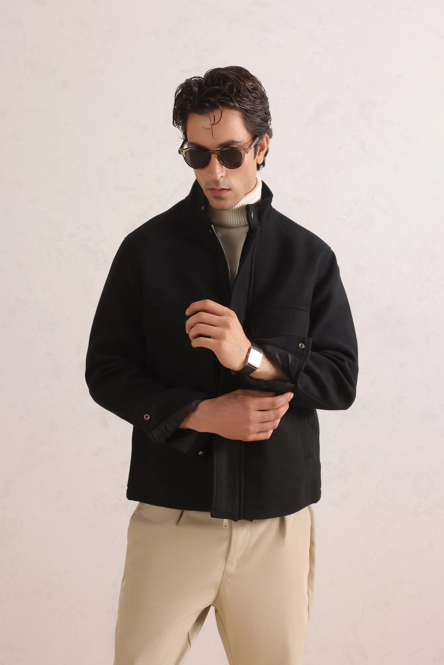 Tweed Utility Jacket