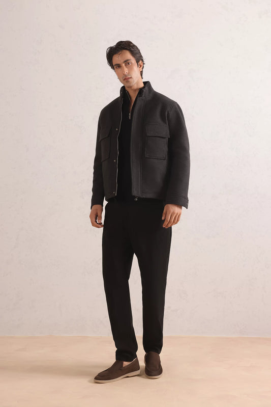 Tweed Utility Jacket