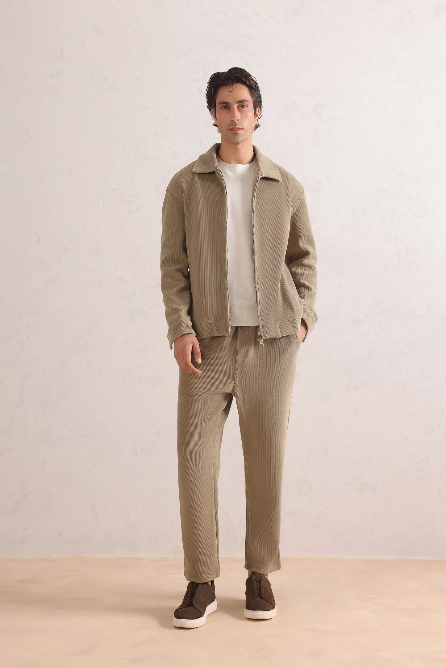 Corduroy Collar Co-ord Set