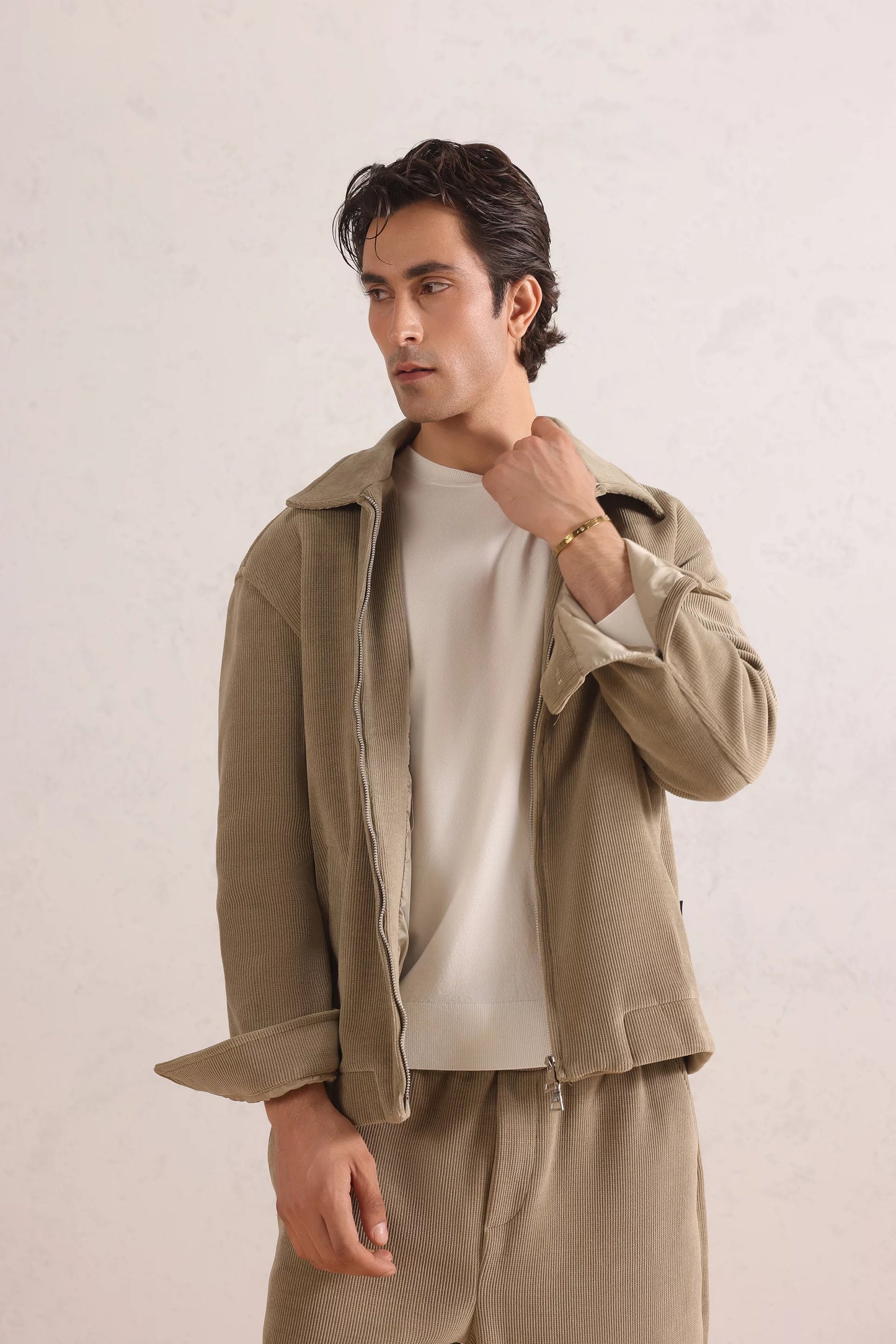 Corduroy Collar Co-ord Set