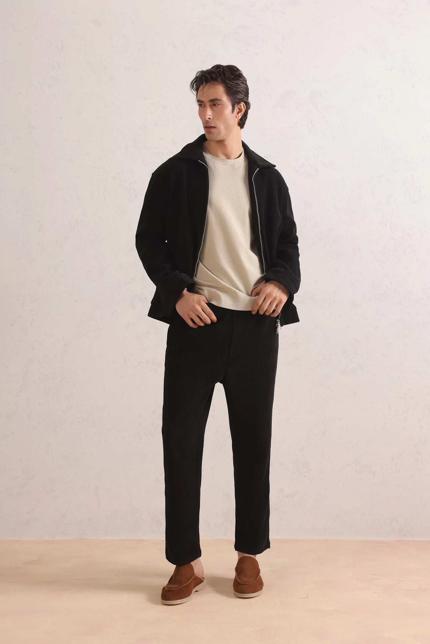 Corduroy Collar Co-ord Set