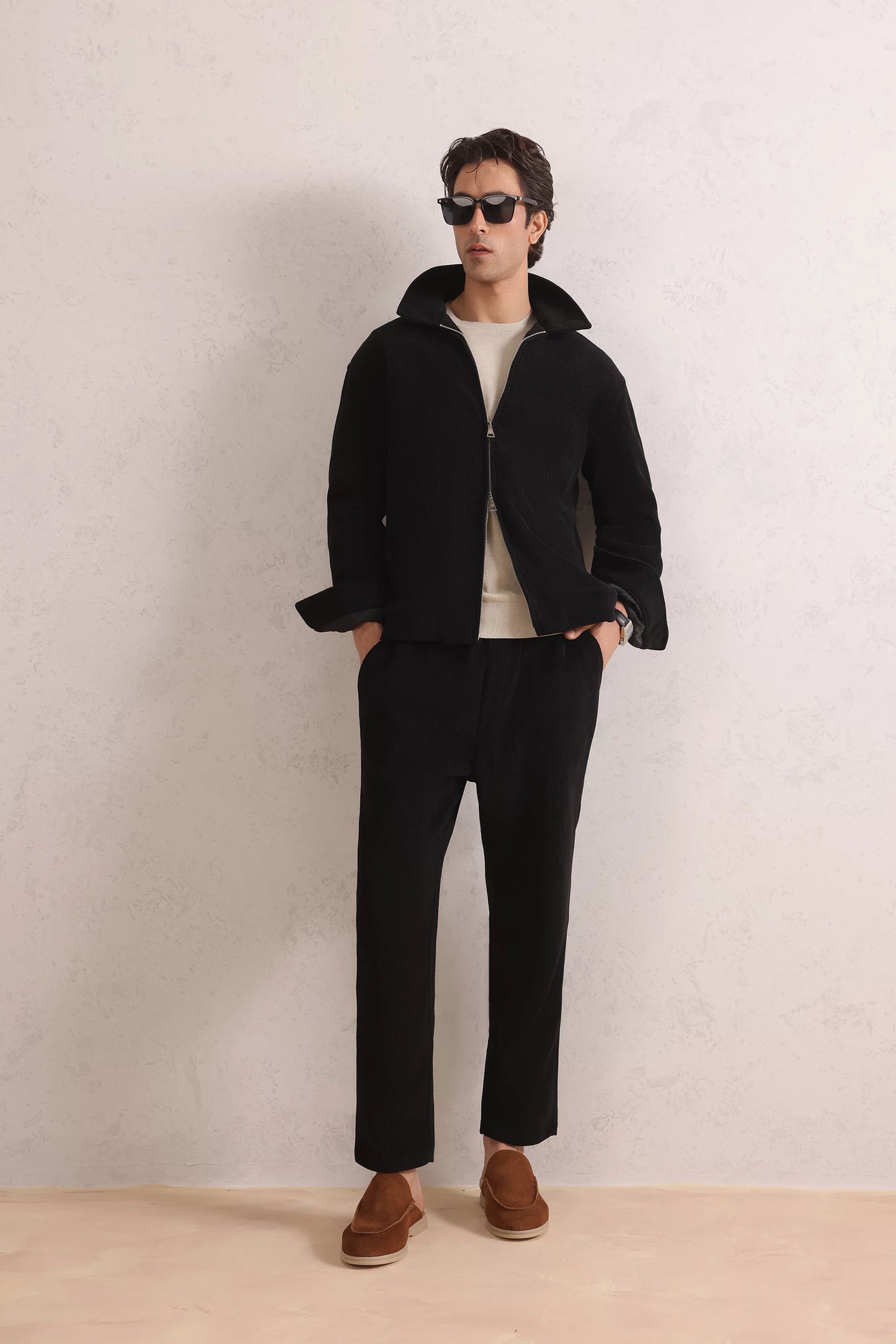 Corduroy Collar Co-ord Set