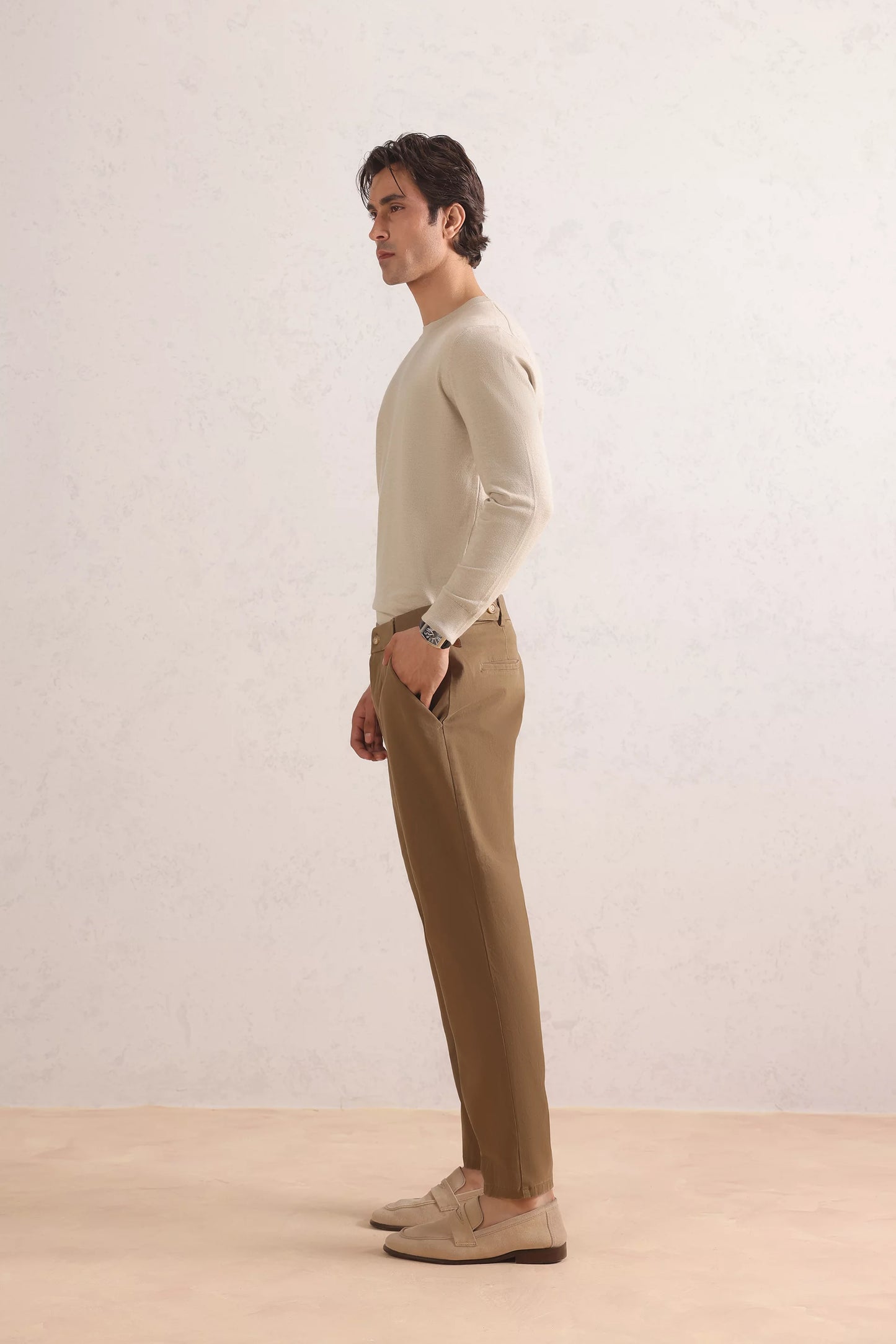 Buckle Chino Pants
