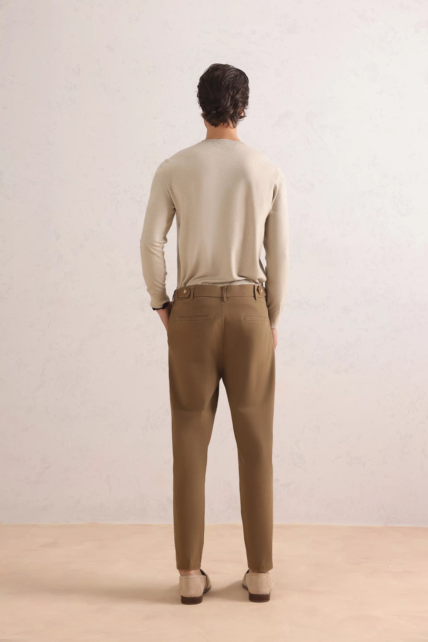 Buckle Chino Pants