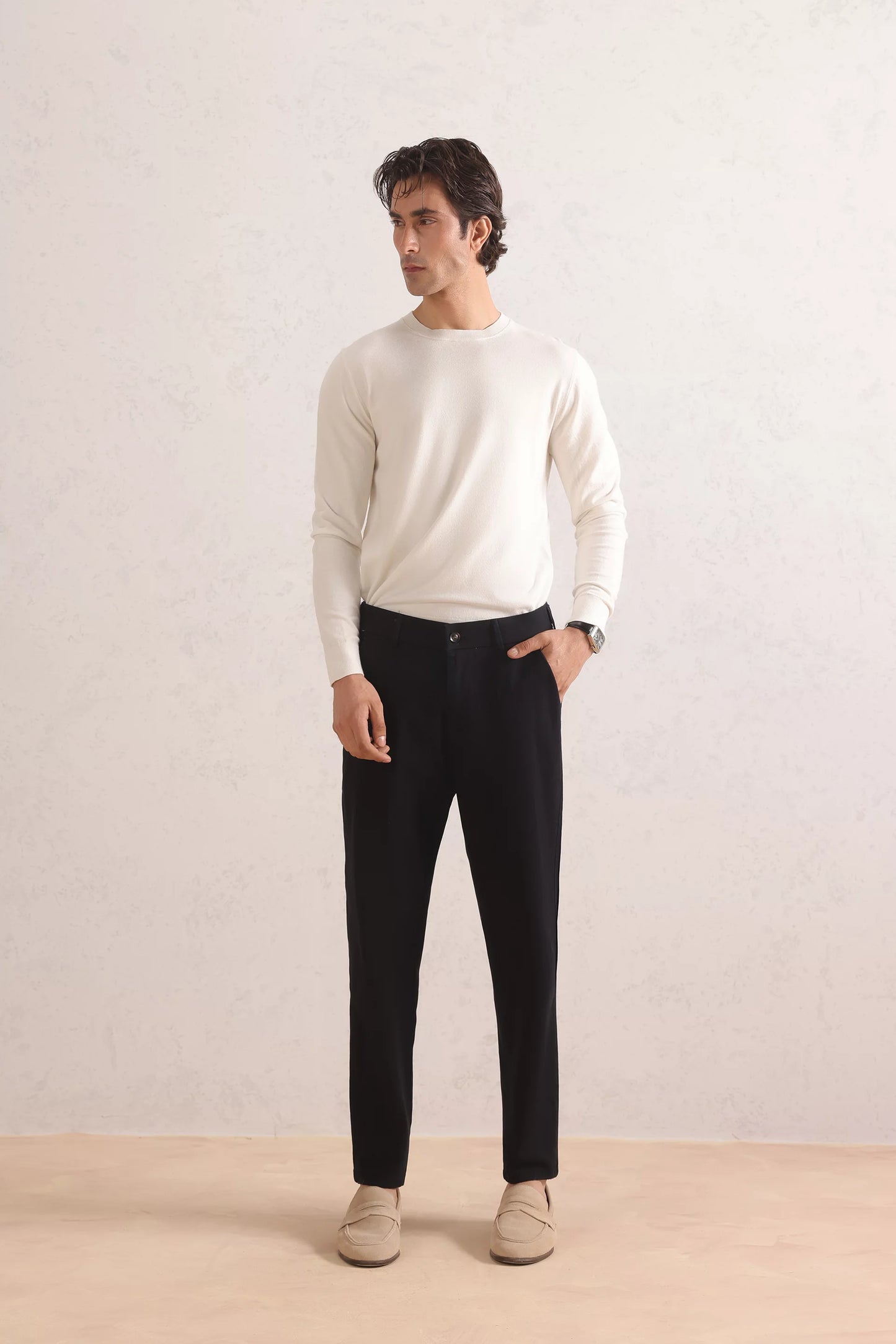 Buckle Chino Pants