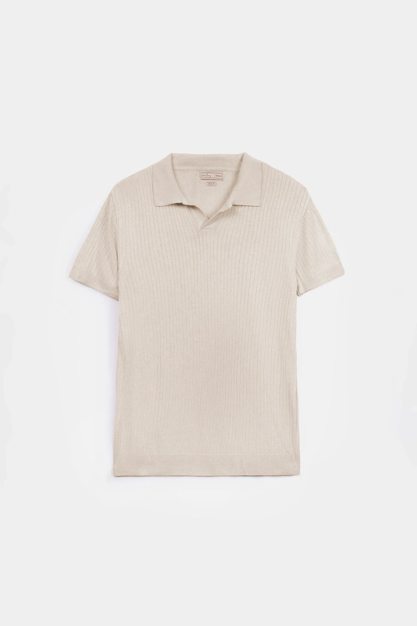 Rib Knit Polo