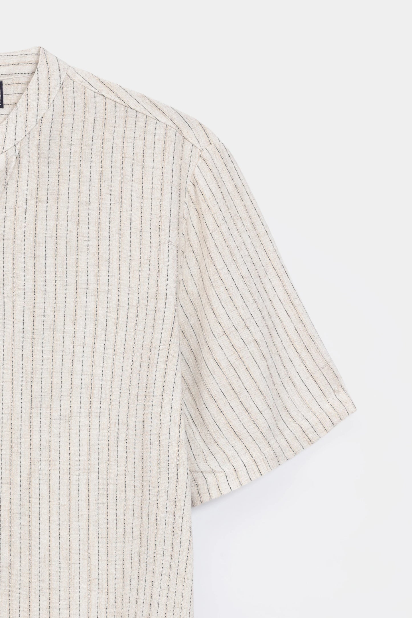 Ecru Pinstripe Shirt