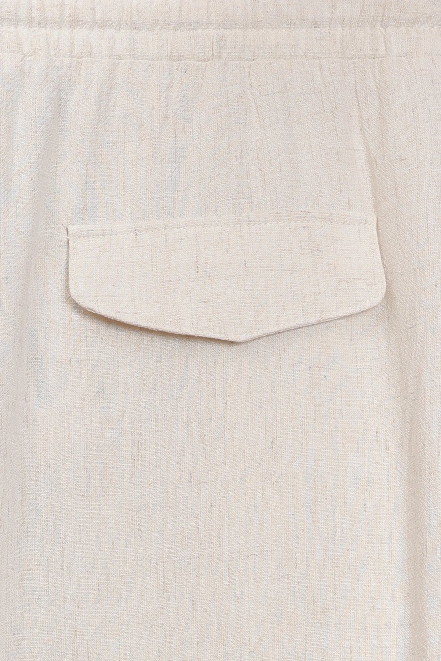 Straight Linen Trousers