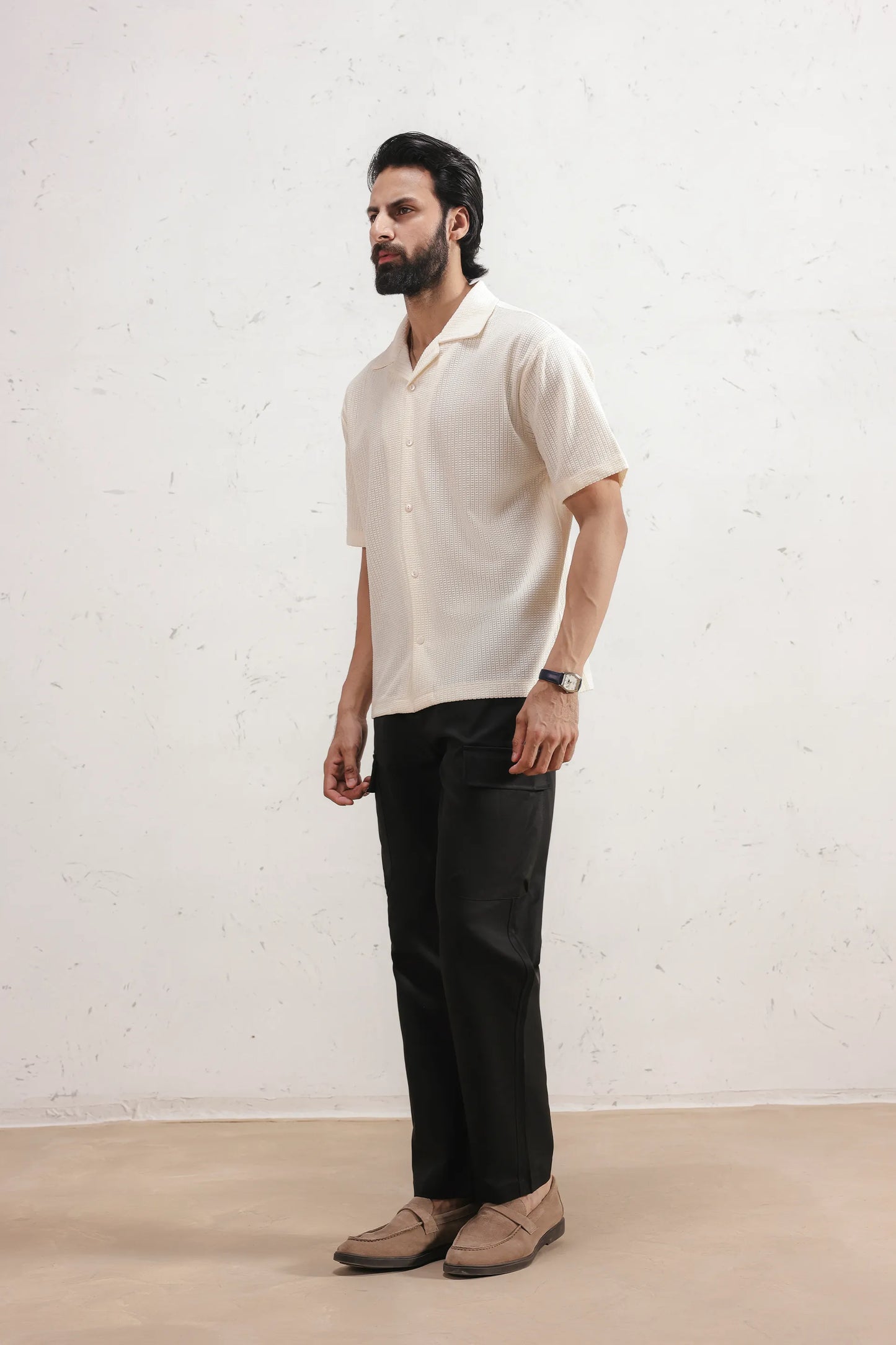 Waffle Knit Shirt