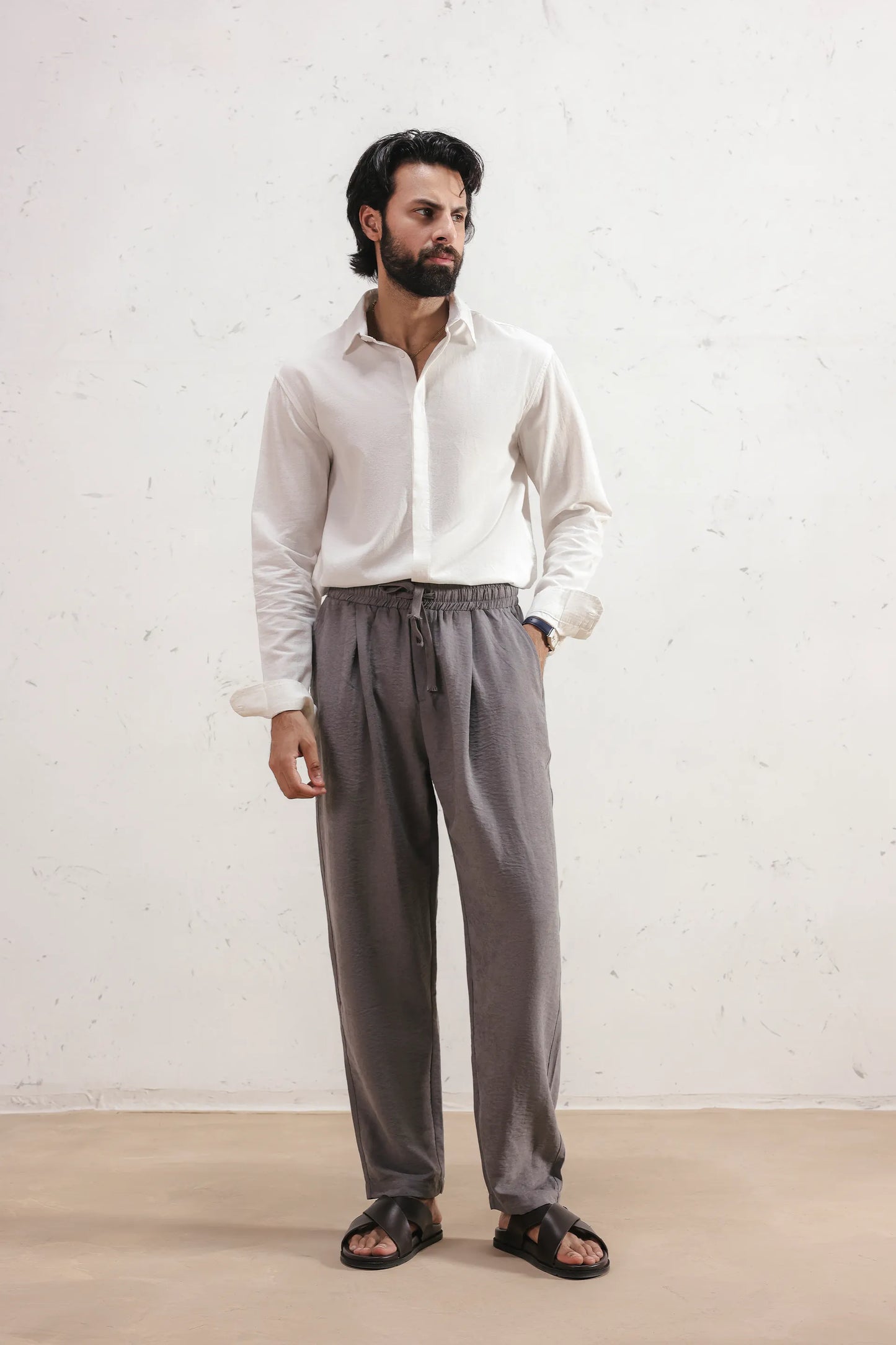 Linen Relaxed Trousers