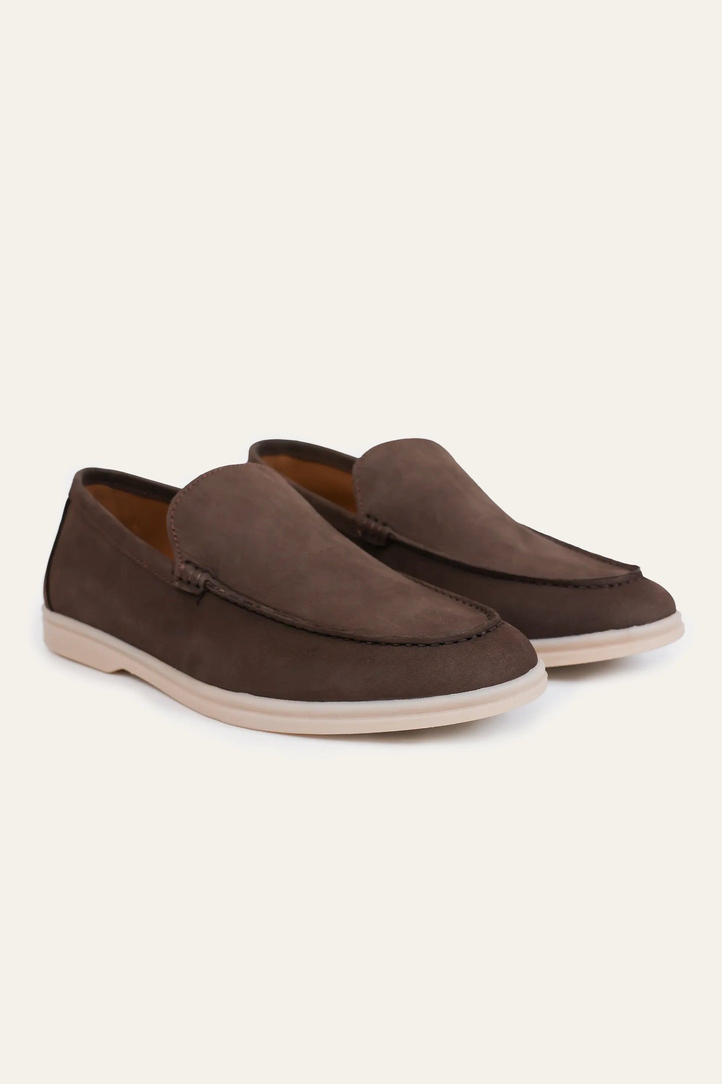 Nubuck Leather Loafers