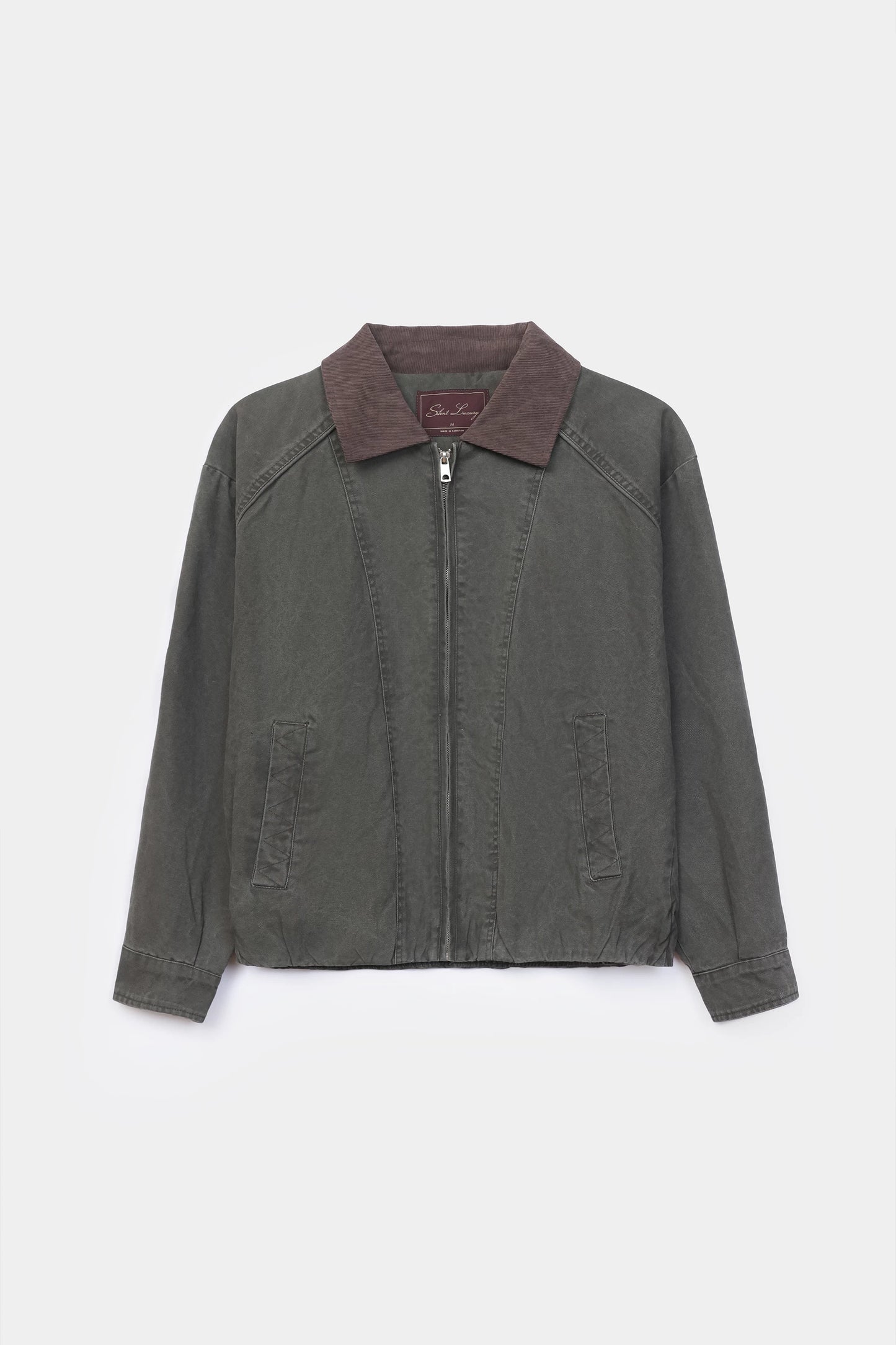 Oversized Harrington Jacket