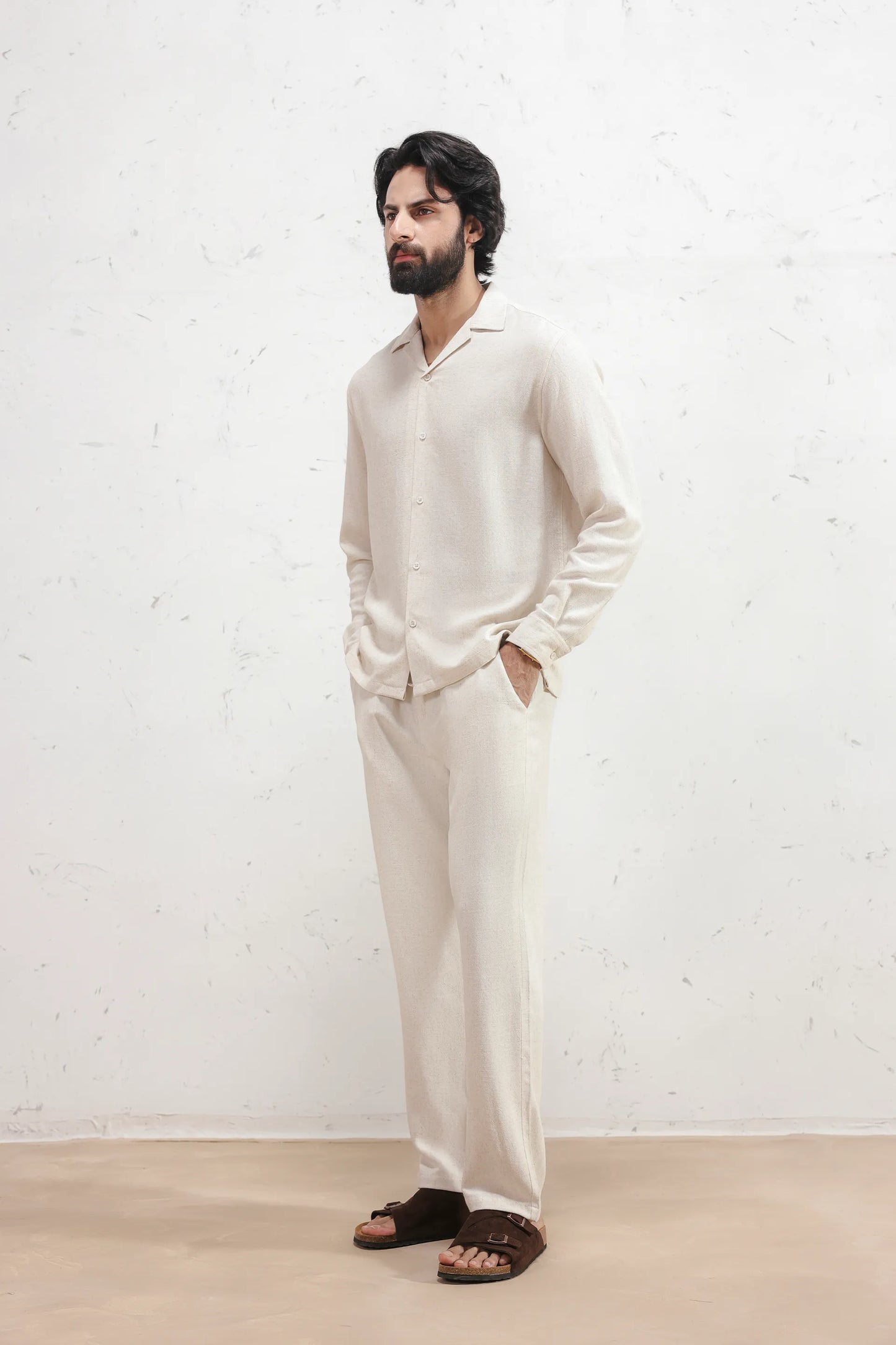 Ivory Linen Co-Ord Set